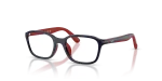 กรอบแว่นสายตา Rayban RY1906-7513 Blue & Rubber Red Rayban RY1906 7513 แว่นสายตาสีน้ำเงินตัดแดง สำหรับเด็ก