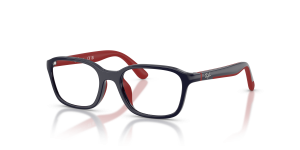 Rayban RY1906 7513 แว่นสายตาสีน้ำเงินตัดแดง สำหรับเด็ก