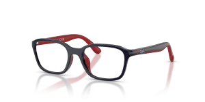 Rayban RY1906 7513 แว่นสายตาสีน้ำเงินตัดแดง สำหรับเด็ก