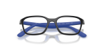 กรอบแว่นสายตา Rayban RY1906-7540 Black & Rubber Blue Rayban RY1906 7540 close-up ด้านหน้า