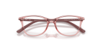 กรอบแว่นสายตา Rayban RY1907F-7516 Transparent Pink แว่นสายตา Rayban RY1907F-7516 close-up ด้านหน้า