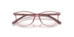 กรอบแว่นสายตา Rayban RY1907F-7516 Transparent Pink แว่นสายตา Rayban RY1907F-7516 close-up ด้านหน้า