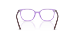 กรอบแว่นสายตา Rayban Junior Elliot RY9097V-7515 Transparent Violet Rayban RY9097V-7515 7515 ขาแว่นด้านใน