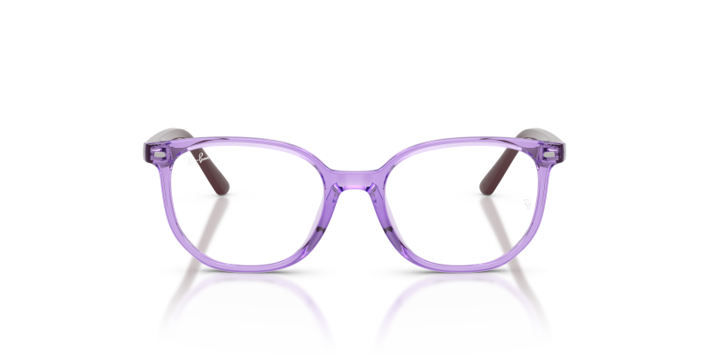 กรอบแว่นสายตา Rayban Junior Elliot RY9097V-7515 Transparent Violet Rayban RY9097V-7515 7515 ด้านหน้า