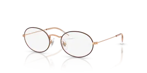 Rayban RY9645V 4087 แว่นสายตาสีน้ำตาลโรสโกลด์ สำหรับเด็ก