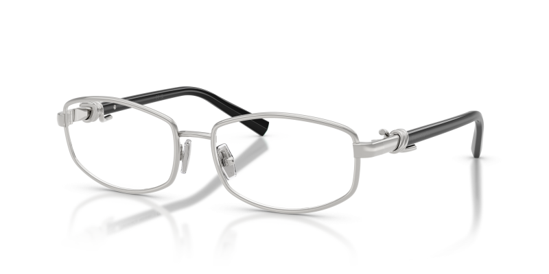 แว่นสายตา Tiffany & Co TF1179-6001 มุมเฉียง สีเงิน สำหรับผู้หญิง