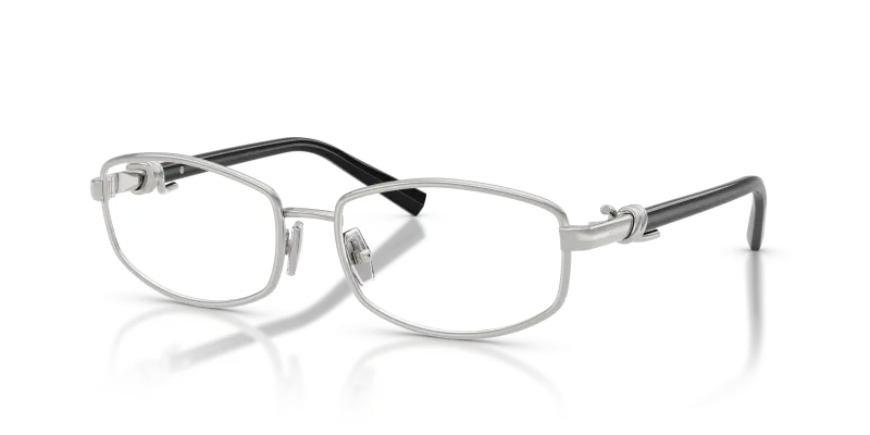 แว่นสายตา Tiffany & Co TF1179-6001 มุมเฉียง สีเงิน สำหรับผู้หญิง