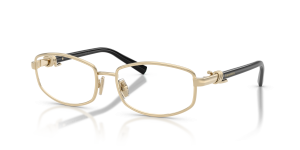 แว่นสายตา Tiffany & Co TF1179-6021 มุมเฉียง สีทองอ่อน สำหรับผู้หญิง