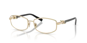 แว่นสายตา Tiffany & Co TF1179-6021 มุมเฉียง สีทองอ่อน สำหรับผู้หญิง