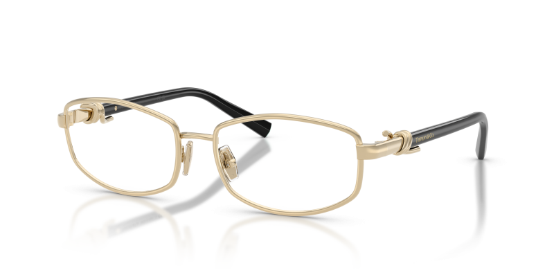 แว่นสายตา Tiffany & Co TF1179-6021 มุมเฉียง สีทองอ่อน สำหรับผู้หญิง