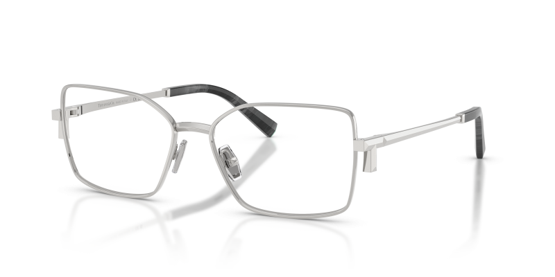 แว่นสายตา Tiffany & Co TF1180-6001 มุมเฉียง สีเงิน สำหรับผู้ใช้ทุกเพศ