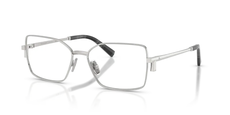 แว่นสายตา Tiffany & Co TF1180-6001 มุมเฉียง สีเงิน สำหรับผู้ใช้ทุกเพศ