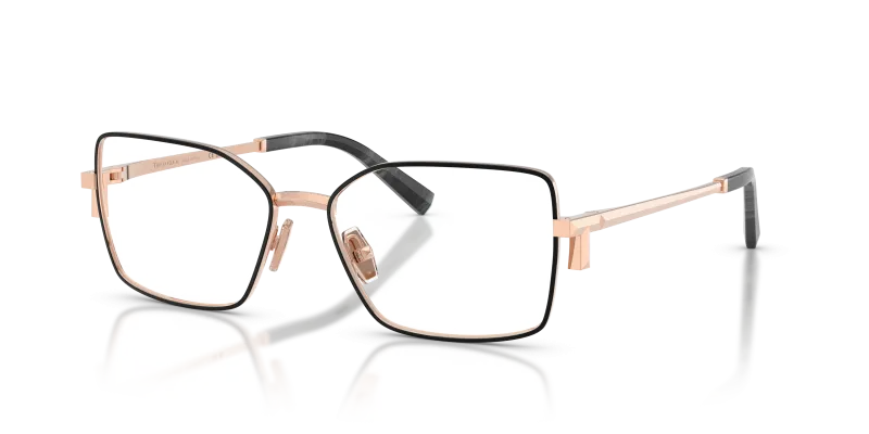 กรอบแว่นสายตา Tiffany & Co TF1180-6105 Black On Rose Gold แว่นสายตา Tiffany & Co TF1180-6105 มุมเฉียง สี Black On Rose Gold สำหรับผู้ใช้ทุกเพศ
