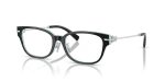 กรอบแว่นสายตา Tiffany & Co TF2262F-8055 Black On Tiffany Blue Tiffany & Co TF2262F-8055 8055 แว่นสายตาสีดำสลับฟ้าทิฟฟานี่ ผู้หญิง