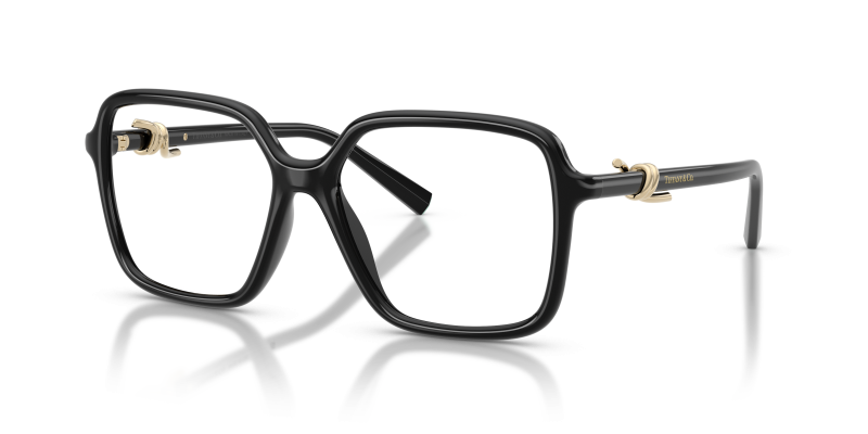 แว่นสายตา Tiffany & Co TF2295U-8001 มุมเฉียง สีดำ สำหรับผู้หญิง