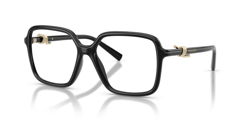 แว่นสายตา Tiffany & Co TF2295U-8001 มุมเฉียง สีดำ สำหรับผู้หญิง
