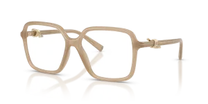 แว่นสายตา Tiffany & Co TF2295U-8418 มุมเฉียง สีงาช้างโอปอล สำหรับผู้หญิง