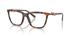 แว่นสายตา Tiffany & Co TF2296U-8467 มุมเฉียง สีฮาวานา สำหรับผู้หญิง