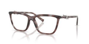 แว่นสายตา Tiffany & Co TF2296U-8468 มุมเฉียง สีทิฟฟานี่บลูฮาวานา สำหรับผู้หญิง