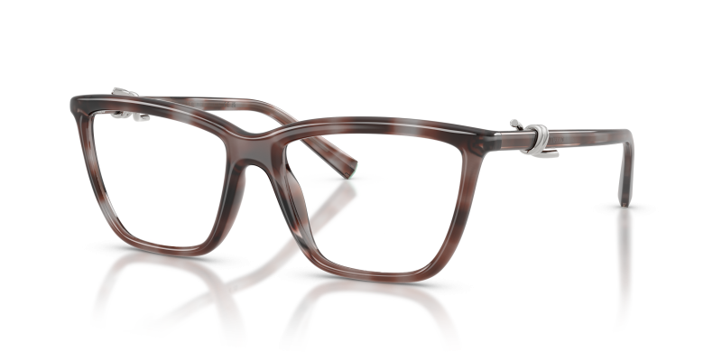 แว่นสายตา Tiffany & Co TF2296U-8468 มุมเฉียง สีทิฟฟานี่บลูฮาวานา สำหรับผู้หญิง