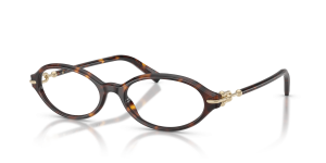 แว่นสายตา Tiffany & Co TF2297F-8015 มุมเฉียง สีฮาวานา สำหรับผู้หญิง