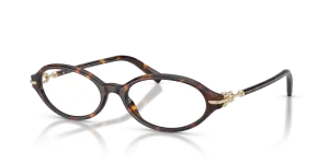 แว่นสายตา Tiffany & Co TF2297F-8015 มุมเฉียง สีฮาวานา สำหรับผู้หญิง
