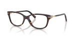 แว่นสายตา Tiffany & Co TF2298BF-8015 มุมเฉียง สีฮาวานา สำหรับผู้หญิง