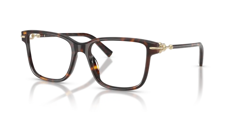 แว่นสายตา Tiffany & Co TF2299U-8015 มุมเฉียง สีฮาวานา สำหรับผู้หญิง