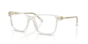 แว่นสายตา Tiffany & Co TF2299U-8445 มุมเฉียง สี Crystal Beige สำหรับผู้หญิง