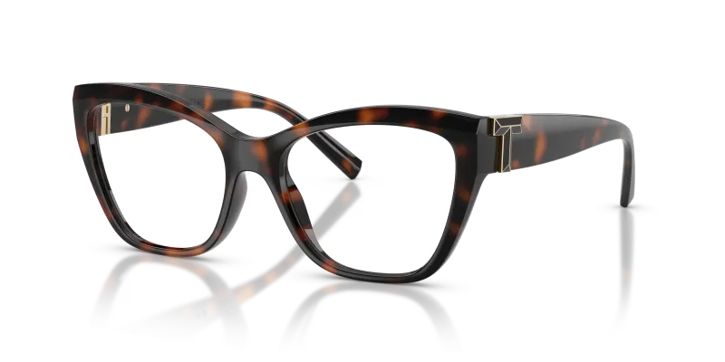 กรอบแว่นสายตา Tiffany & Co TF2301U-8015 Havana แว่นสายตา Tiffany & Co TF2301U-8015 มุมเฉียง สีฮาวานา สำหรับผู้หญิง