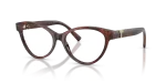 แว่นสายตา Tiffany & Co TF2302BF-8421 มุมเฉียง สีฮาวานาน้ำตาลด่าง สำหรับผู้หญิง