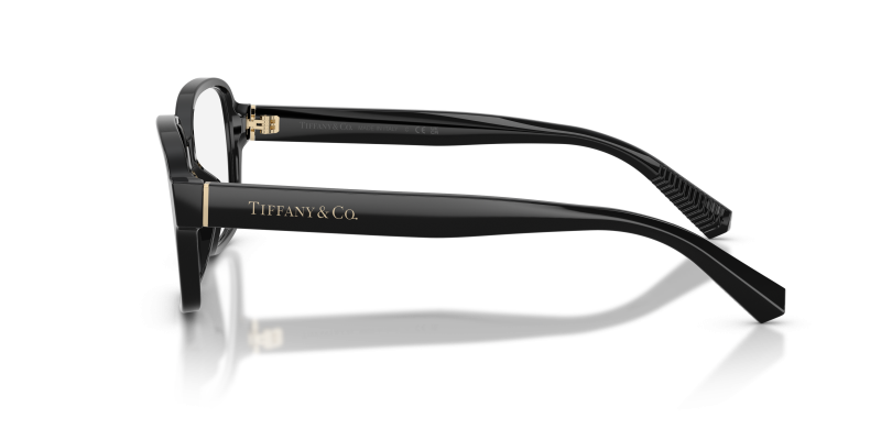 แว่นสายตา Tiffany & Co TF2303U-8001 มุมข้าง ขาแว่นสีดำ