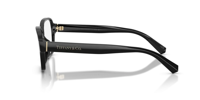 แว่นสายตา Tiffany & Co TF2303U-8001 มุมข้าง ขาแว่นสีดำ