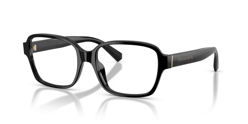 กรอบแว่นสายตา Tiffany & Co TF2303U-8001 Black แว่นสายตา Tiffany & Co TF2303U-8001 มุมเฉียง สีดำ สำหรับผู้หญิง