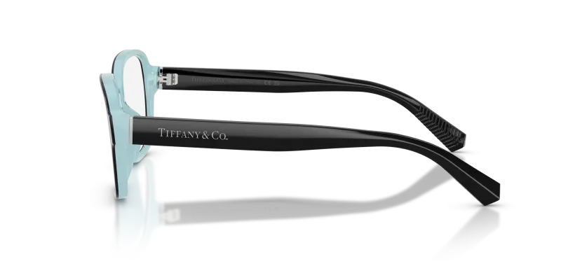 แว่นสายตา Tiffany & Co TF2303U-8055 มุมข้าง ขาแว่นสีดำ