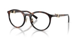 แว่นสายตา Tiffany & Co TF2304D-8015 มุมเฉียง สีฮาวานา สำหรับผู้หญิง