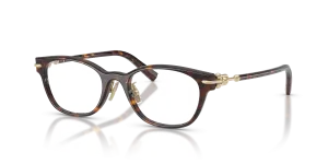 แว่นสายตา Tiffany & Co TF2305D-8015 มุมเฉียง สีฮาวานา สำหรับผู้หญิง