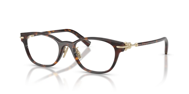 กรอบแว่นสายตา Tiffany & Co TF2305D-8015 Havana แว่นสายตา Tiffany & Co TF2305D-8015 มุมเฉียง สีฮาวานา สำหรับผู้หญิง