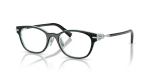 แว่นสายตา Tiffany & Co TF2305D-8055 มุมเฉียง สี Black On Tiffany Blue สำหรับผู้หญิง