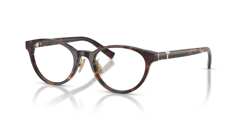 กรอบแว่นสายตา Tiffany & Co TF2306D-8015 Havana แว่นสายตา Tiffany & Co TF2306D-8015 มุมเฉียง สีฮาวานา สำหรับผู้หญิง