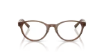 กรอบแว่นสายตา Tiffany & Co TF2306D-8255 Brown Transparent On Pink แว่นสายตา Tiffany & Co TF2306D-8255 ด้านหน้า