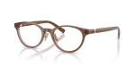 กรอบแว่นสายตา Tiffany & Co TF2306D-8255 Brown Transparent On Pink แว่นสายตา Tiffany & Co TF2306D-8255 มุมเฉียง โปร่งใสน้ำตาลบนสีชมพู สำหรับผู้หญิง