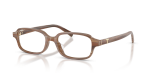 แว่นสายตา Tiffany & Co TF2307D-8435 มุมเฉียง สีบุษราคัมลายเส้น สำหรับผู้หญิง