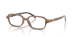 แว่นสายตา Tiffany & Co TF2307D-8435 มุมเฉียง สีบุษราคัมลายเส้น สำหรับผู้หญิง