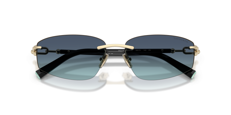 แว่นกันแดด Tiffany & Co TF3114-62029S close-up ด้านหน้า