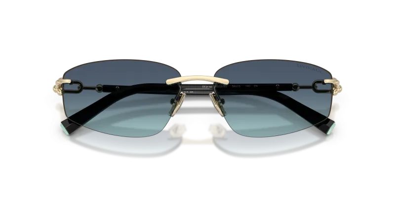 แว่นกันแดด Tiffany & Co TF3114-62029S close-up ด้านหน้า