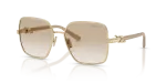 แว่นกันแดด Tiffany & Co TF3122-623911 Pale Gold Neutral Gradient Light Grey แว่นกันแดด Tiffany & Co TF3122-623911 มุมเฉียง สีทองอ่อน สำหรับผู้หญิง