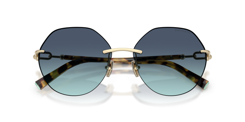 แว่นกันแดด Tiffany & Co TF3123-60219S close-up ด้านหน้า