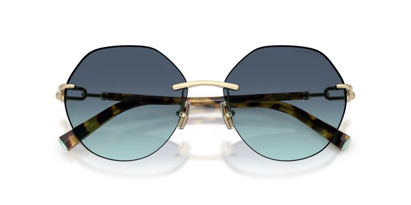 แว่นกันแดด Tiffany & Co TF3123-60219S close-up ด้านหน้า