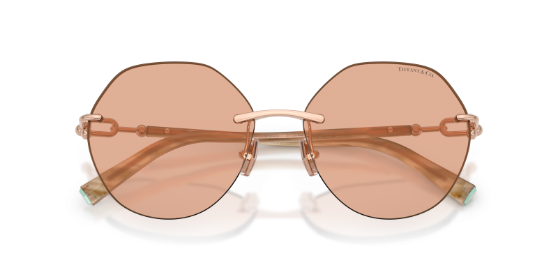 แว่นกันแดด Tiffany & Co TF3123-6105A2 close-up ด้านหน้า